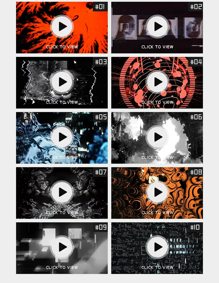 Visual Pack 🎬 | Dynamic Twisted Abstract Noise Wave Visual | LED Bar KTV Nightclub Dance VJ Loop ✨🌀💃
