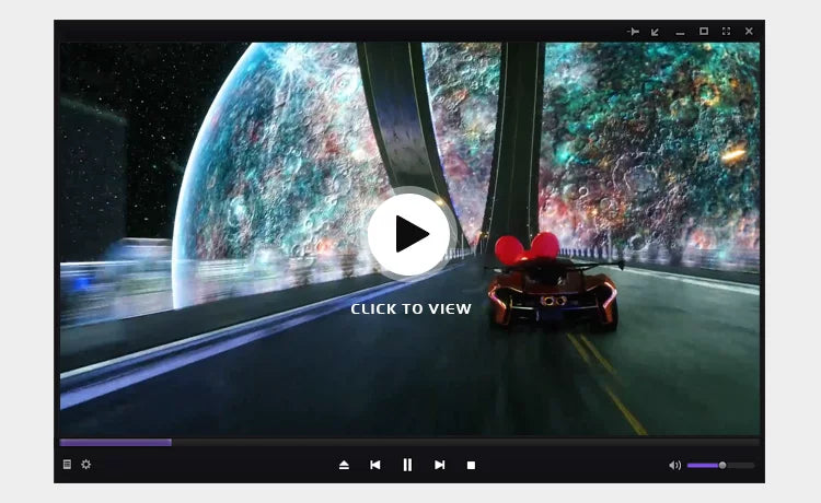Visual Pack 🎬 | 3D Dynamic Car Space Fly-Through | Planet Track Live LED Screen Bar KTV Nightclub VJ Video 🚗