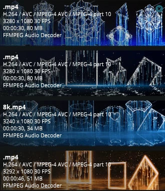 Premium Holographic Particle Visuals: Aesthetic Abstract Meteor Flow. High-End Livehouse Background, Futuristic VJ Loop & Cinematic Particle Motion LED Asset. ☄️✨🌀🌌💎