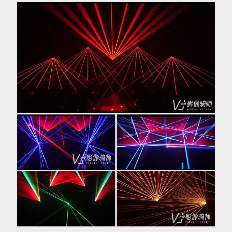 Visual Pack 🎬 | Cool Runway Laser & Light Show | LED Screen Projection Background for Bar Video 4K ✨