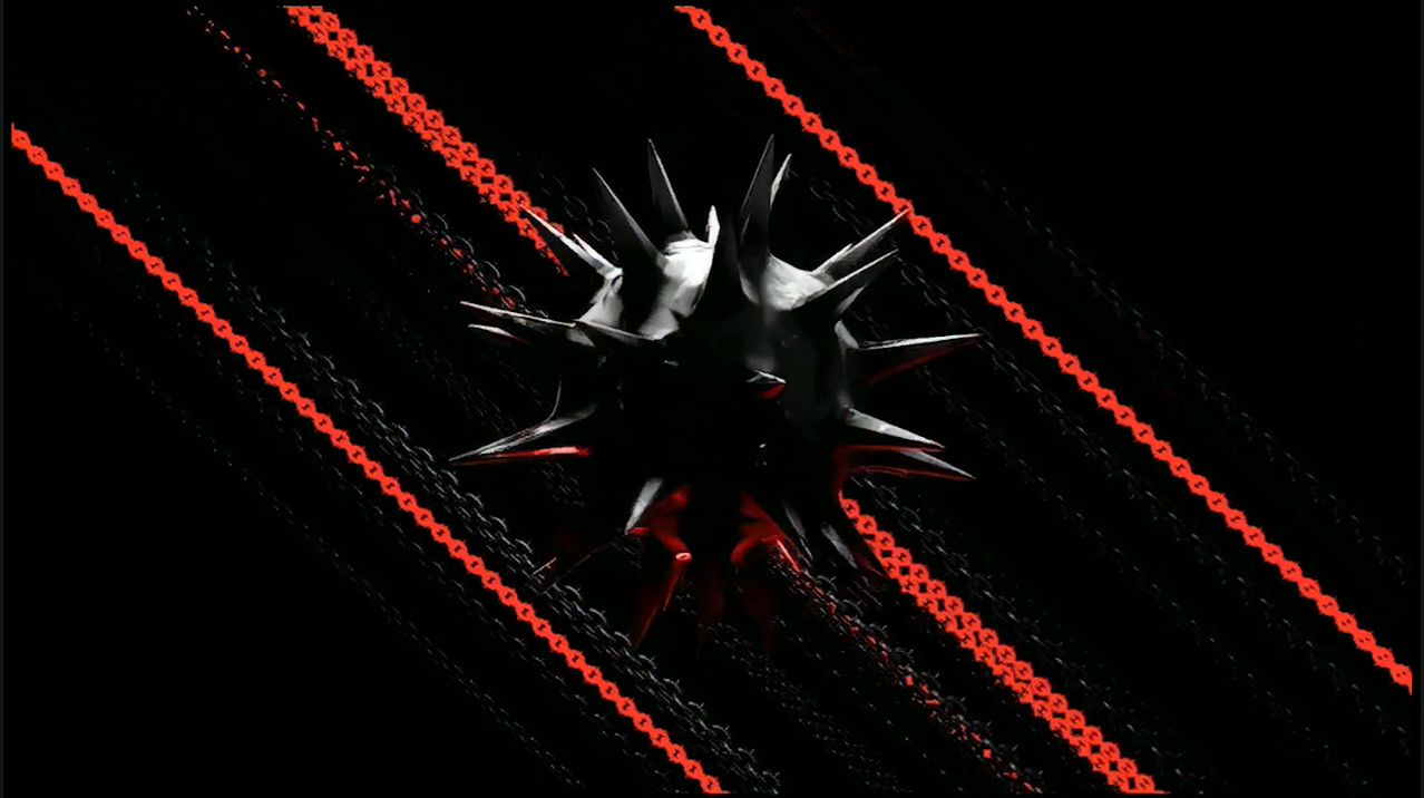 VISUAL | 💀 Dark skull-style KTV & bar DJ intro, LED screen stage background, VJ loop video material - MICHIGO STUDIO