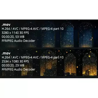 Aesthetic Gothic Architecture VJ Visuals 🏛️ Golden Starry Sky Particles & Cathedral Window Loop | High-End LED Stage Background for Livehouse & Luxury Events ✨