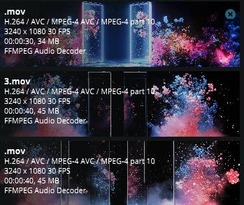 3 Pack Premium Particle Flowers & Dreamy Starry Sky: Aesthetic Wedding Stage Backgrounds. Fashionable Livehouse VJ Loops & Romantic LED Screen Visuals. ✨🌸🌌💎💍