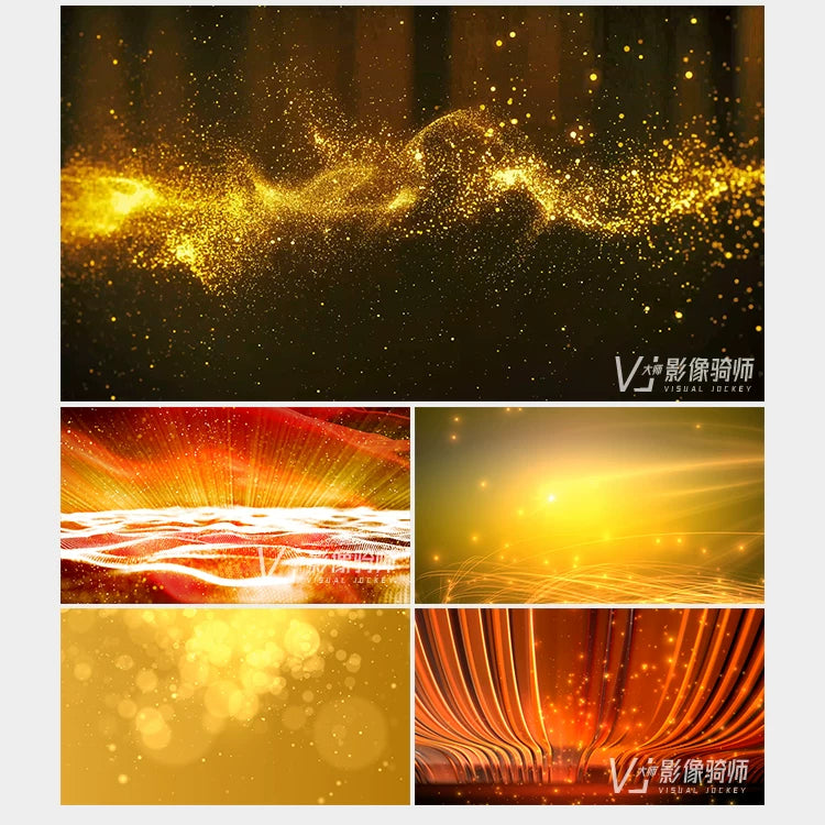Visual Pack 🎬 | Dreamy Particle Rain & Starry Sky Background | Bar Stage Live LED Screen VJ Loop 4K ✨🌌💃🎶