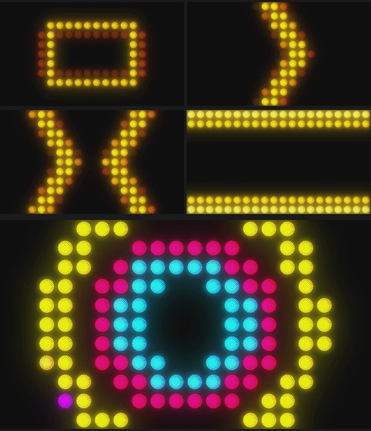 Visual Pack 🎬 | Cool Neon Stage Background Lights | Bar & Nightclub Live LED Screen VJ Loop 4K