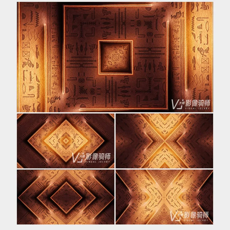 Visual Pack 🎬 | Egyptian Belly Dance Motion | Nightclub Bar LED Screen Live VJ Loop Background 4K 🔥✨🎧