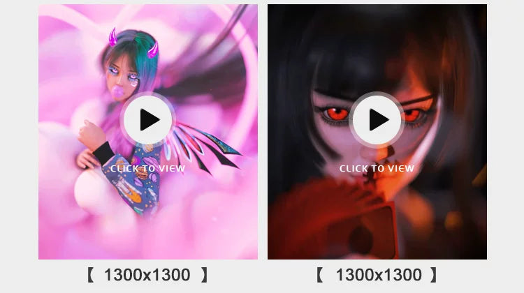 Visual Pack 🎬 | 3D Cute Anime Girl Vertical MAD Edit | VJ Short CG Animation LED Screen Background 🎀✨