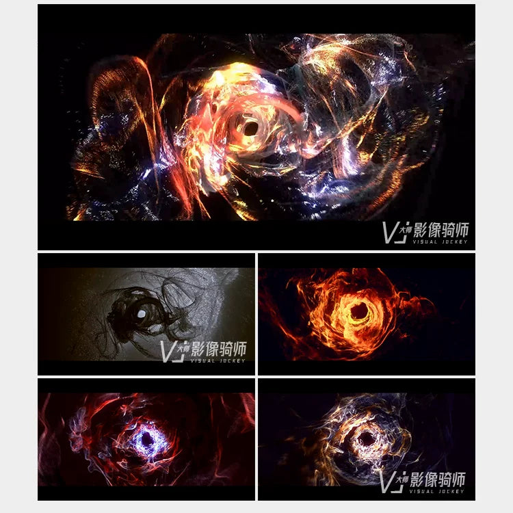 Visual Pack 🎬 | 4K VJ Video of Laser Particles, Nebula & Swirl 🌌✨ for Clubs, Bars & LED Stage 🎶
