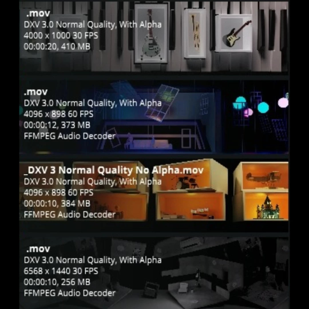 Widescreen Industrial VJ Visuals 🎹 Piano in Container with Cinematic Smoke Effects | Artistic Picture Frame Background for Livehouse & Stage LED Display 🌫️🖼️