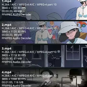 Premium Anime Youth Visuals: Aesthetic Hand-Drawn Manga Style. High-End Livehouse VJ Loop, Nostalgic Animated Stage Background & Cute Cartoon LED Asset. 🎒🌸🛹✨💎
