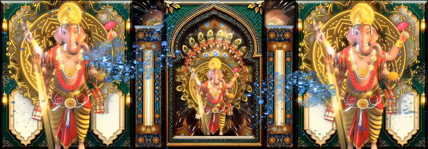 VISUAL | 🏛️ Exotic divine architecture, grand scenes, dance gala, ethnic performances, LED large screen, stage background video - MICHIGO STUDIO