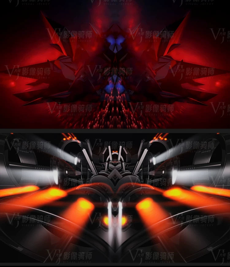 Visual Pack 🎬 | 3D Metallic Motion & Light | Nightclub Bar Stage LED Screen Live VJ Loop Background 4K 🔥