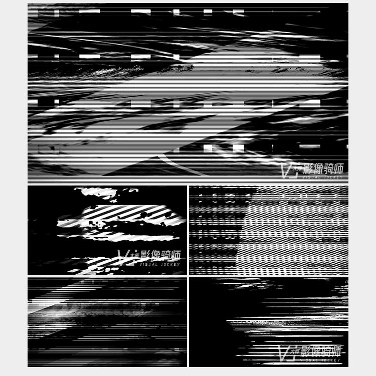 Visual Pack 🎬 | TV Signal Glitch, Flicker & Snow Effect Visual | LED Background VJ Loop ✨📺❄️