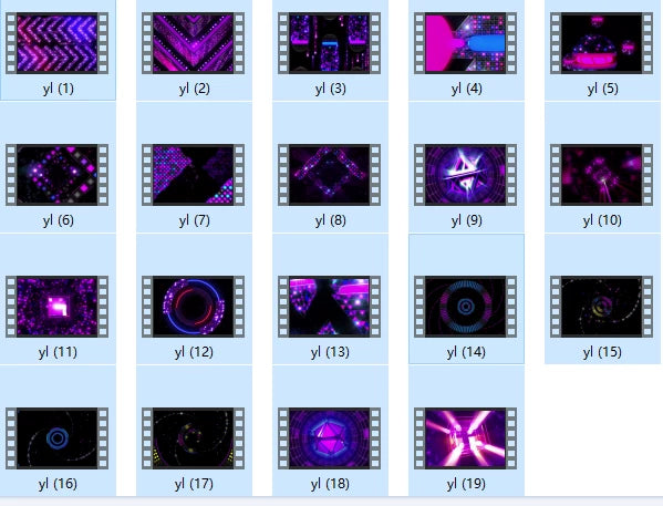 Premium Retro Neon Pulse: Dynamic Geometric Shapes & Vibrant Grid Background. High-Impact VJ Loop for Livehouse, Bars & High-Energy Nightclub LED Displays. ⚡🌈🌀💎