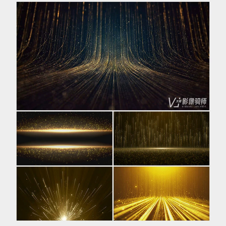 Visual Pack 🎬 | Dreamy Particle Rain & Starry Sky Background | Bar Stage Live LED Screen VJ Loop 4K ✨🌌💃🎶