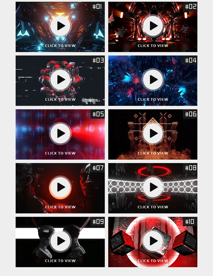 Visual Pack 🎬 | 3D Cool Rhythm Skull | KTV, Bar & Nightclub Stage Performance LED Screen VJ Video Background 💀🎶