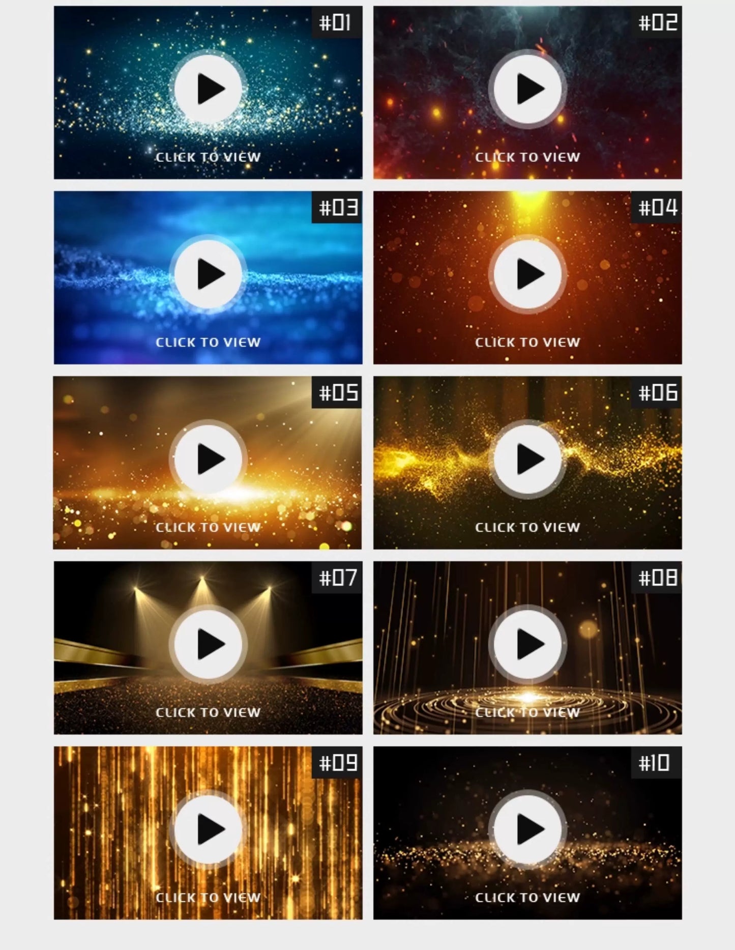 Visual Pack 🎬 | Dreamy Particle Rain & Starry Sky Background | Bar Stage Live LED Screen VJ Loop 4K ✨🌌💃🎶