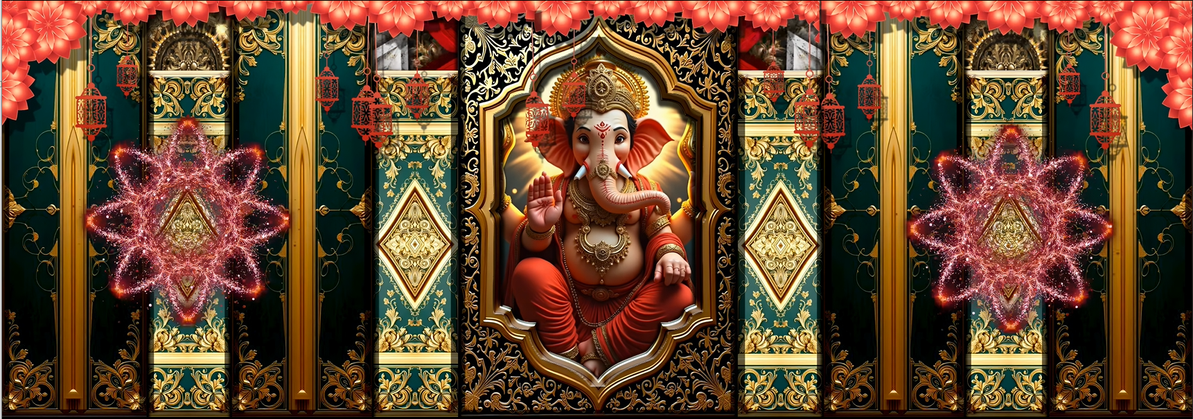 VISUAL | 🏛️ Exotic divine architecture, grand scenes, dance gala, ethnic performances, LED large screen, stage background video - MICHIGO STUDIO