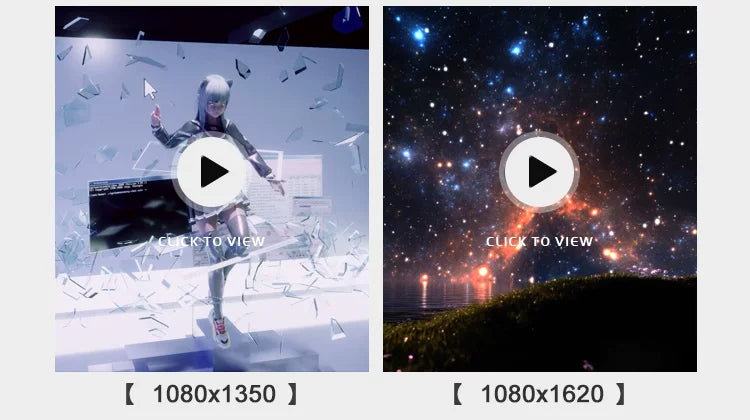 Visual Pack 🎬 | 3D Vertical Sci-Fi Abstract Tech Visual Effects | Creative Seamless LED Background VJ Loop for Stage DJ