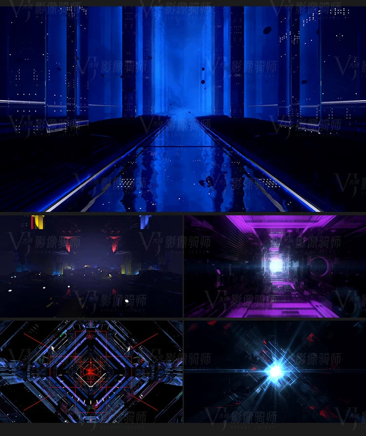 Visual Pack 🎬 | 3D Mechanical Motion Dance | DJ Club Stage LED Screen Live VJ Loop Background 4K 🔥🎶✨