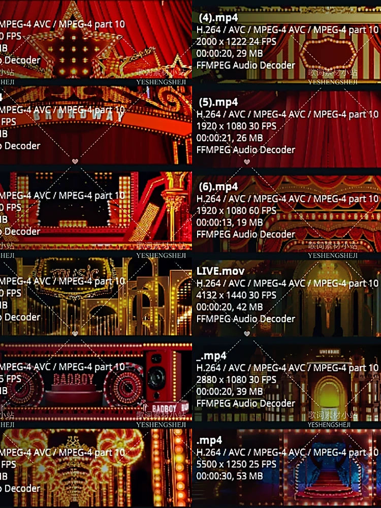 Retro Hong Kong City VJ Visuals 🏮 Neon Disco Broadway Style | Dynamic Fashion Nostalgia Stage Background | High-Quality LED Video for Disco & Live Performance 🕺✨