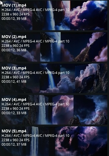 Premium Fantasy Waterfall & Dark Mountains: Cinematic Foggy Landscape. High-Quality VJ Loop for Live House & Large Screen LED Stage Backgrounds. 🌊🌌⛰️💨
