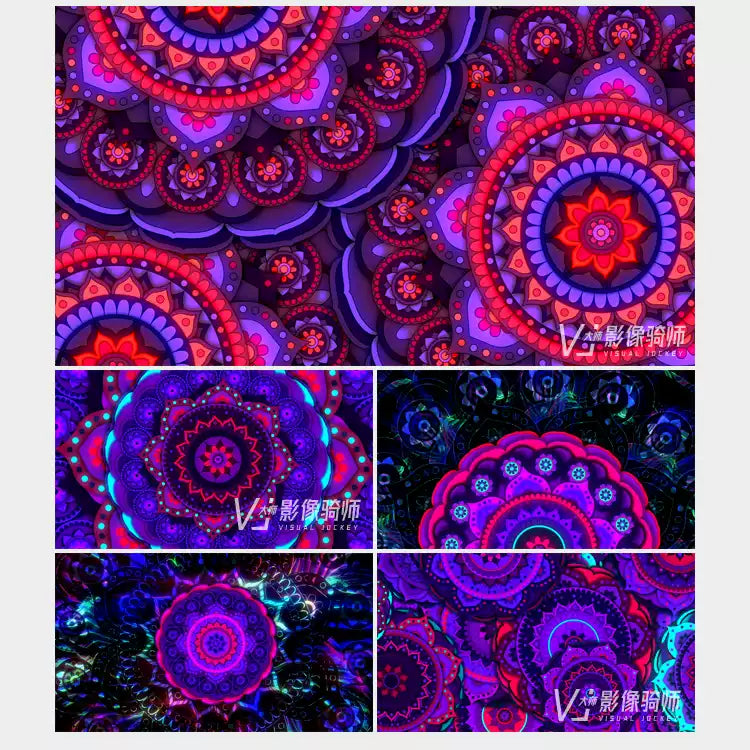 Visual Pack 🎬 | Colorful Exotic Ethnic Dance & Song Visual | LED KTV & Bar Live Stage VJ Loop ✨🌺🎶