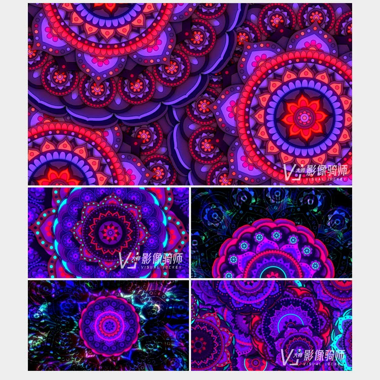 Visual Pack 🎬 | Colorful Exotic Ethnic Dance & Song Visual | LED KTV & Bar Live Stage VJ Loop ✨🌺🎶