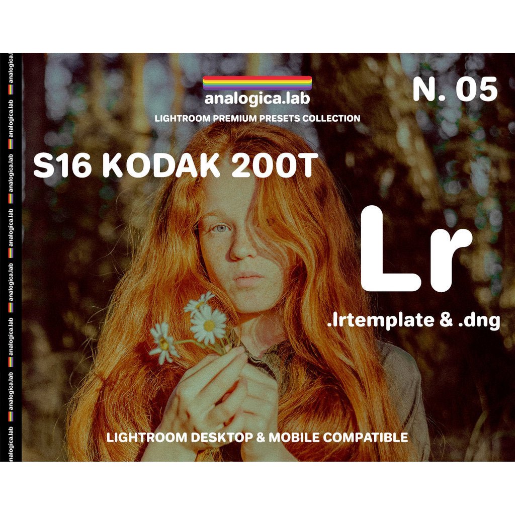 📸 Analogicalab 13 Retro Film Aesthetic Portrait Lightroom Presets ✨ [ MICHIGO STUDIO ] - MICHIGO STUDIO