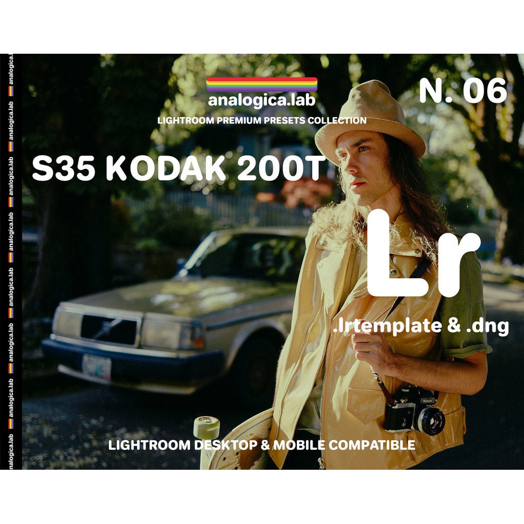 📸 Analogicalab 13 Retro Film Aesthetic Portrait Lightroom Presets ✨ [ MICHIGO STUDIO ] - MICHIGO STUDIO
