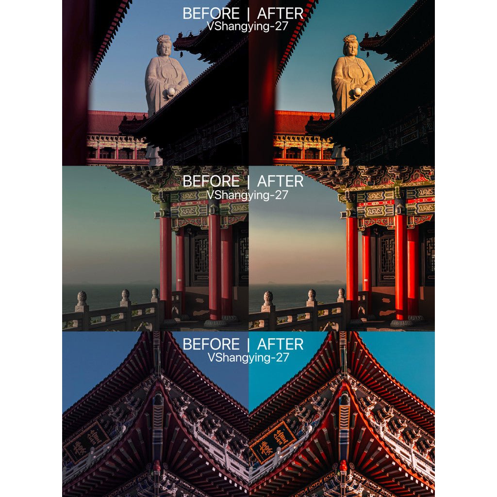 📸 Ancient Style Architecture Landscape – Lightroom Preset (Travel, PS, PR, Mobile, LUT, Capcut, AE) - MICHIGO STUDIO