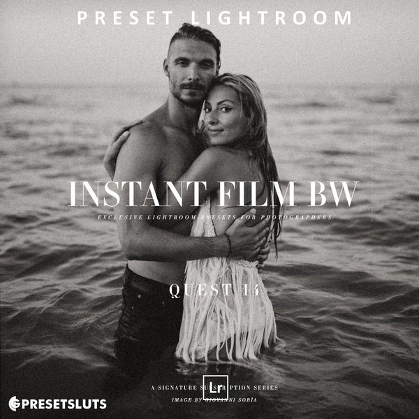 Archipelago QUEST 14 - INSTANT FILM BW Lightroom Presets Desktop Android