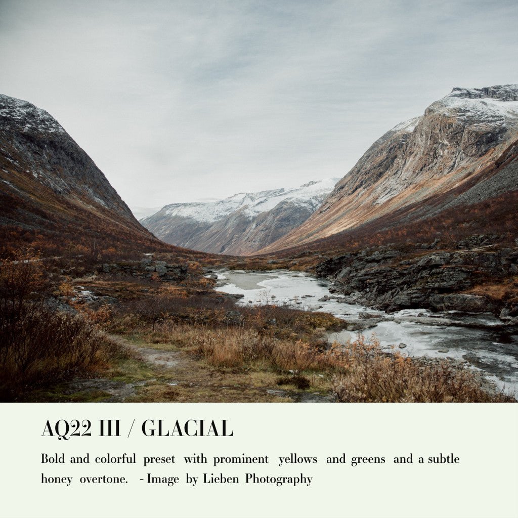 Archipelago QUEST 22 GLACIAL Lightroom Presets Desktop Android[ MICHIGO STUDIO ] - MICHIGO STUDIO