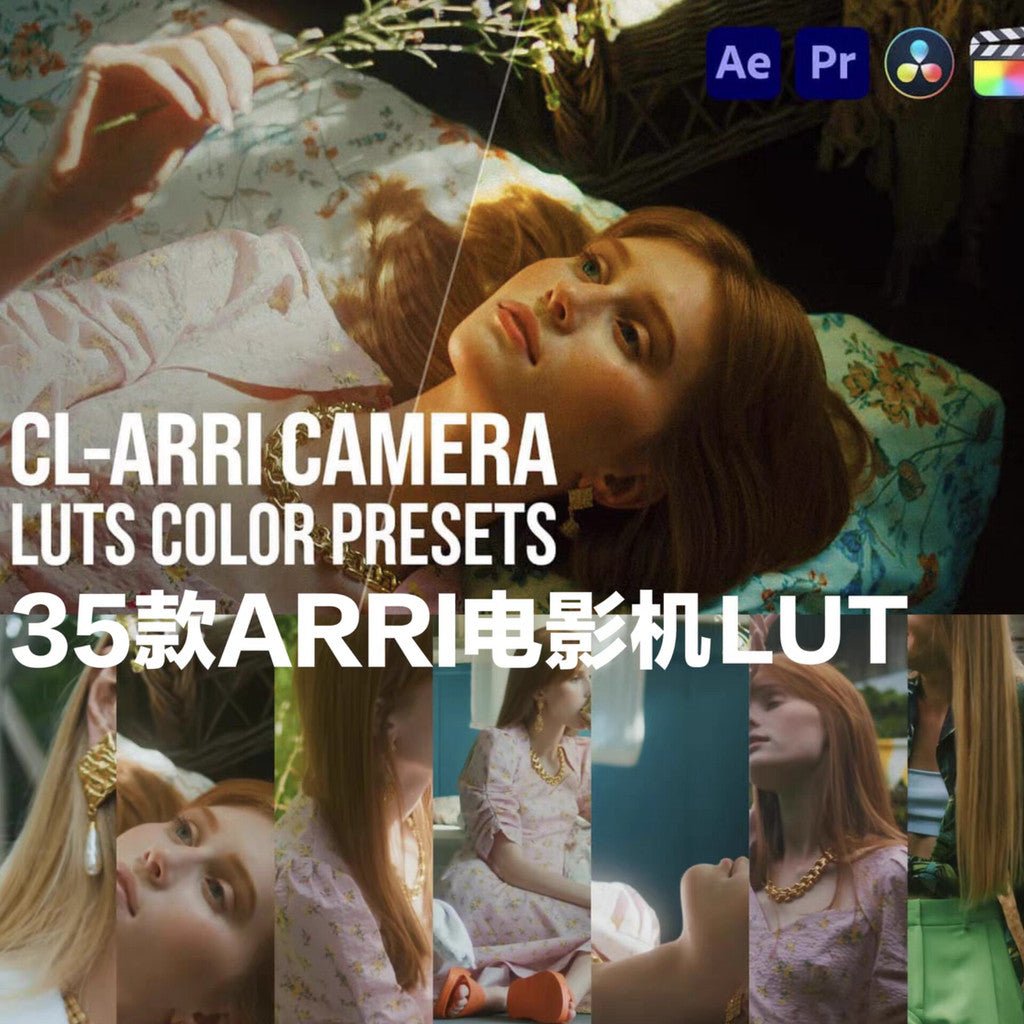 🎥 ARRI Cinema LUT Pack | 35 Pro Film Looks - MICHIGO STUDIO