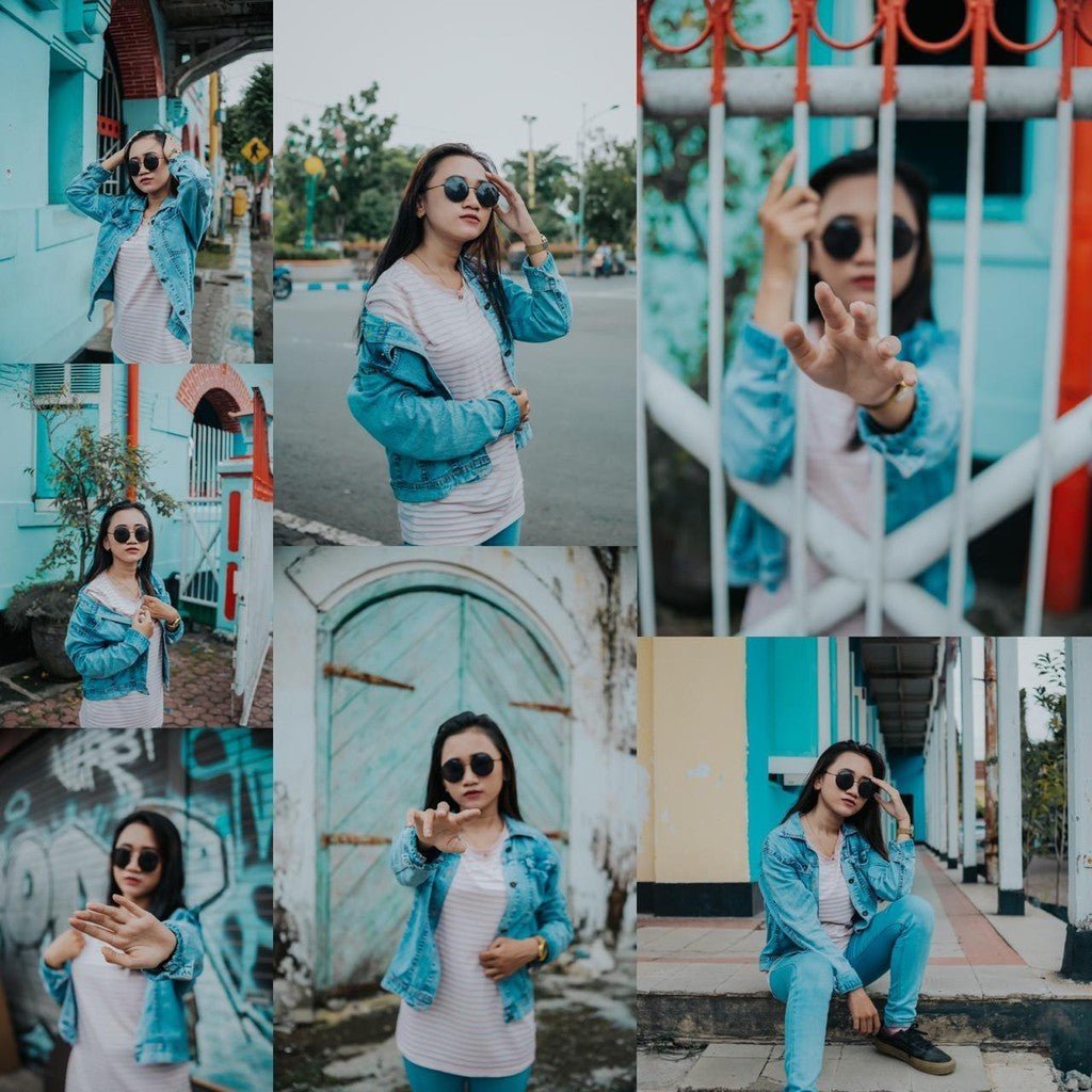Athena Colorlabs - Presets Blue Cyan For Lightroom (Desktop/Mobile) & Photoshop (ACR)[ MICHIGO STUDIO ] - MICHIGO STUDIO