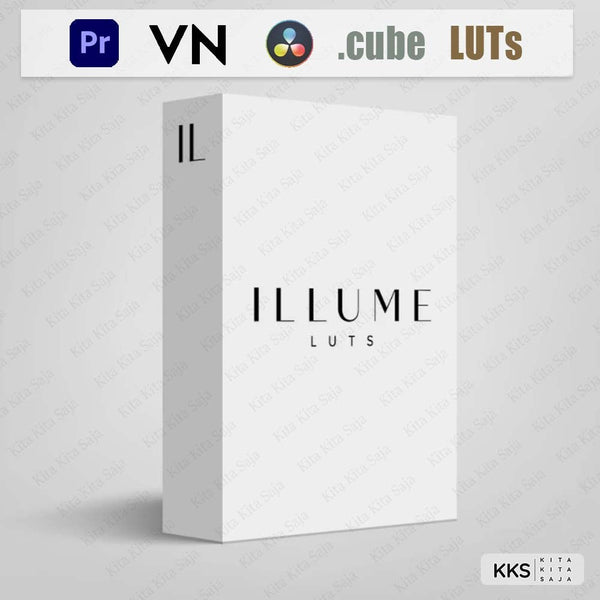 (BISA VN) Illume Premium Wedding LUTs LUT untuk VN Premiere Pro Davinci Resolve | Android iOS PC