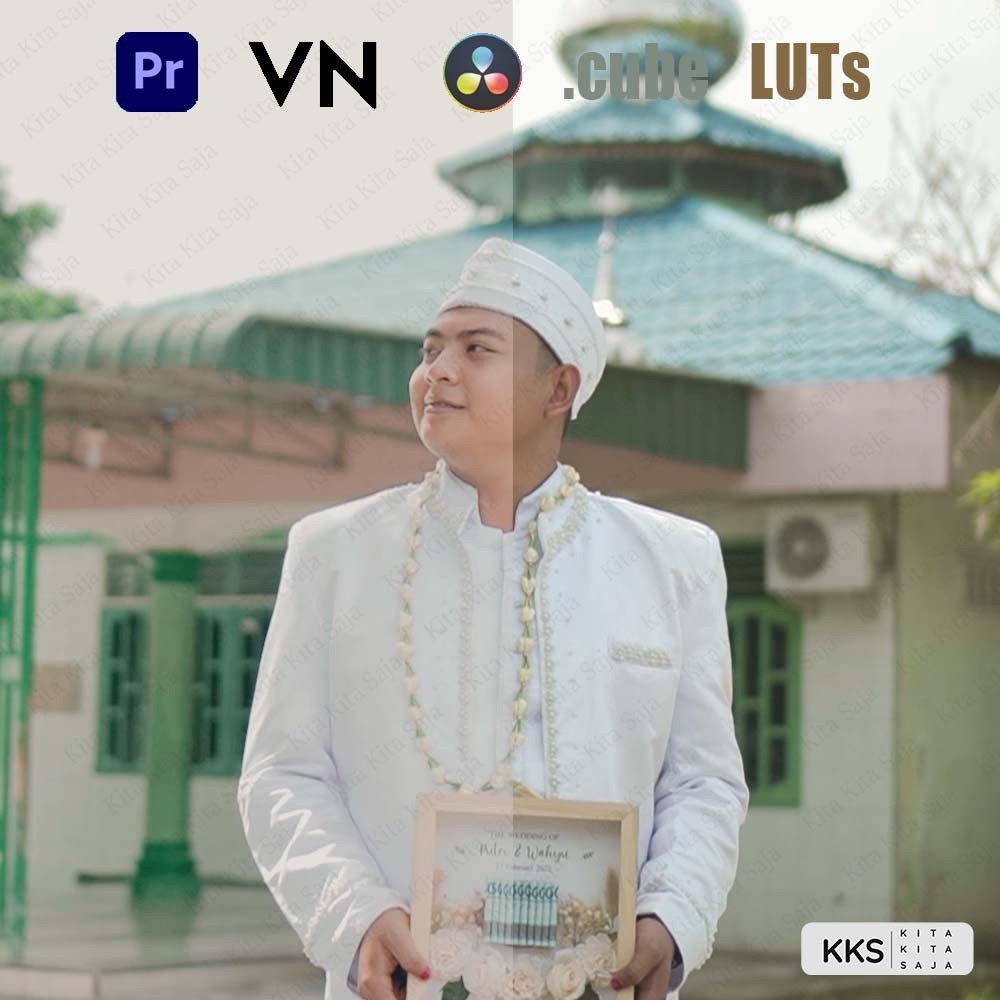 (BISA VN) Wedding Rumahan Indonesia LUTs LUT untuk VN Premiere Pro Davinci Resolve | Android iOS PC[ MICHIGO STUDIO ] - MICHIGO STUDIO