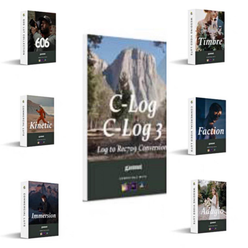 📽️ Canon CLOG/CLOG3 – Gamut Restore LUT + 31 Creative Styles - MICHIGO STUDIO