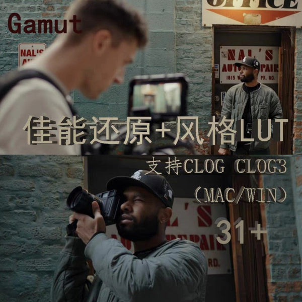 📽️ Canon CLOG/CLOG3 – Gamut Restore LUT + 31 Creative Styles