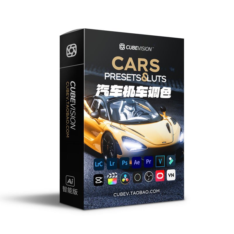 🏍️ Car & Motorbike AI LUTs + Presets | LR PS PR CapCut Video Filter Pack 🎨 - MICHIGO STUDIO