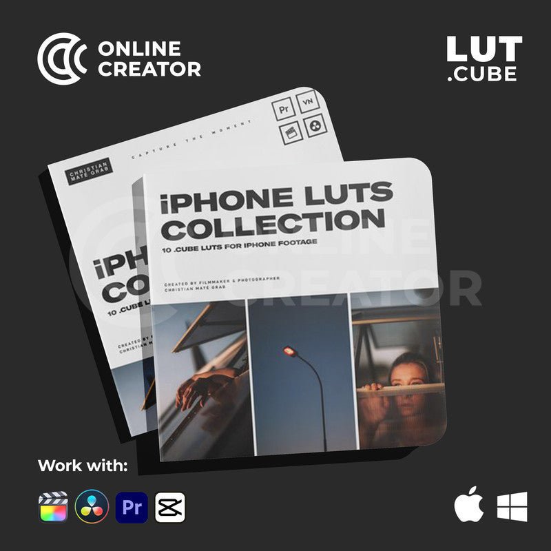 Christian Mate iPhone Cinematic LUTs + Ripped Paper Textures[ MICHIGO STUDIO ] - MICHIGO STUDIO