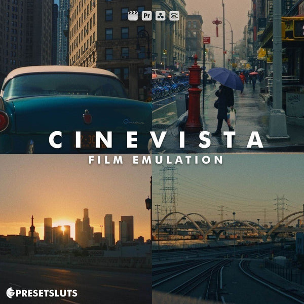 CINEVISTA Film Emulation (Powergrades & LUT Pack) | Davinci Resolve Adobe Premiere