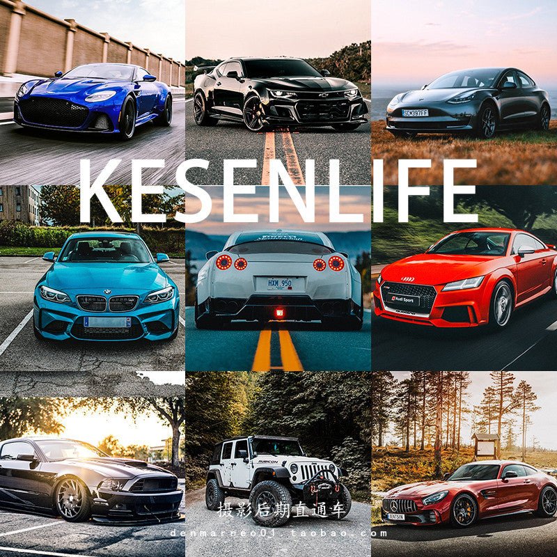 📸 Commercial Car Advertising Tone – Lightroom Preset, FCPX, DaVinci LUT, Mobile, Motorcycle, PS - MICHIGO STUDIO