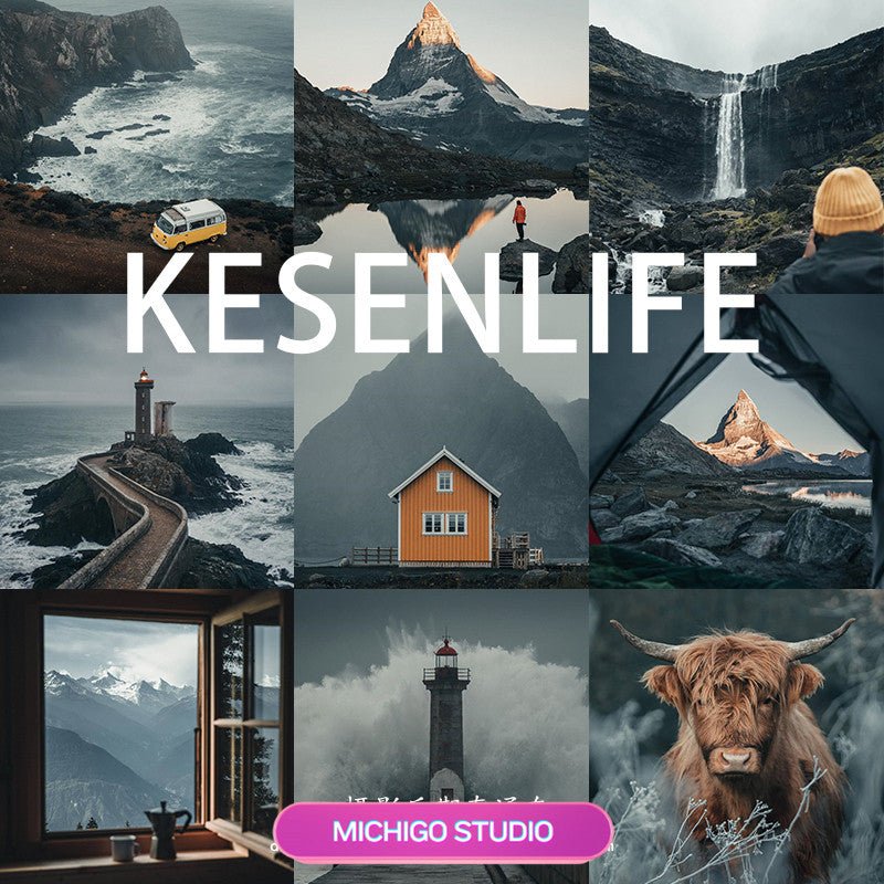 📸 Cool Dark Teal - Orange Nature – Lightroom Preset (PR, FCPX, DaVinci, AE, LUT, Mobile, LR) - MICHIGO STUDIO