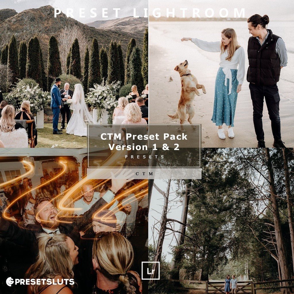 CTM Preset Pack - Version 1 & 2 Lightroom Preset Desktop IOS Android - MICHIGO STUDIO