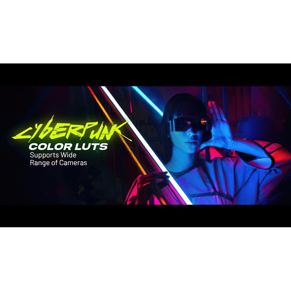 🌌 Cyberpunk LUTs | 68 Cyberpunk "Log to Rec 709" Filters for DaVinci - MICHIGO STUDIO
