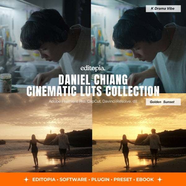 Daniel Chiang – Cinematic LUTs Collection – Rec 709 - EDITOPIA