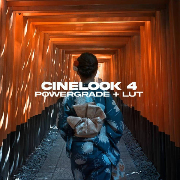 🔵🟠 Deep Blue & Orange Film Look – CineLook4 PowerGrade + LUT