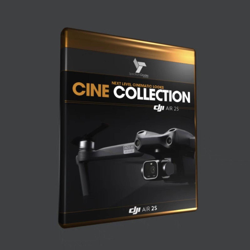 🎬 DJI Air 2S LUT Pack – Cine Collection for Cinematic Color - MICHIGO STUDIO