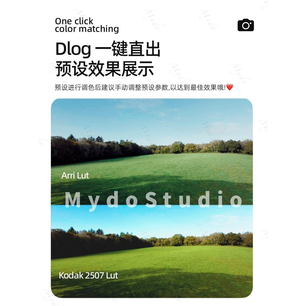 🎬 DJI Dlog Phantom LUT Pack 🎞️ Kodak Emulation + Color Styles for Editing [ MICHIGO STUDIO ] - MICHIGO STUDIO
